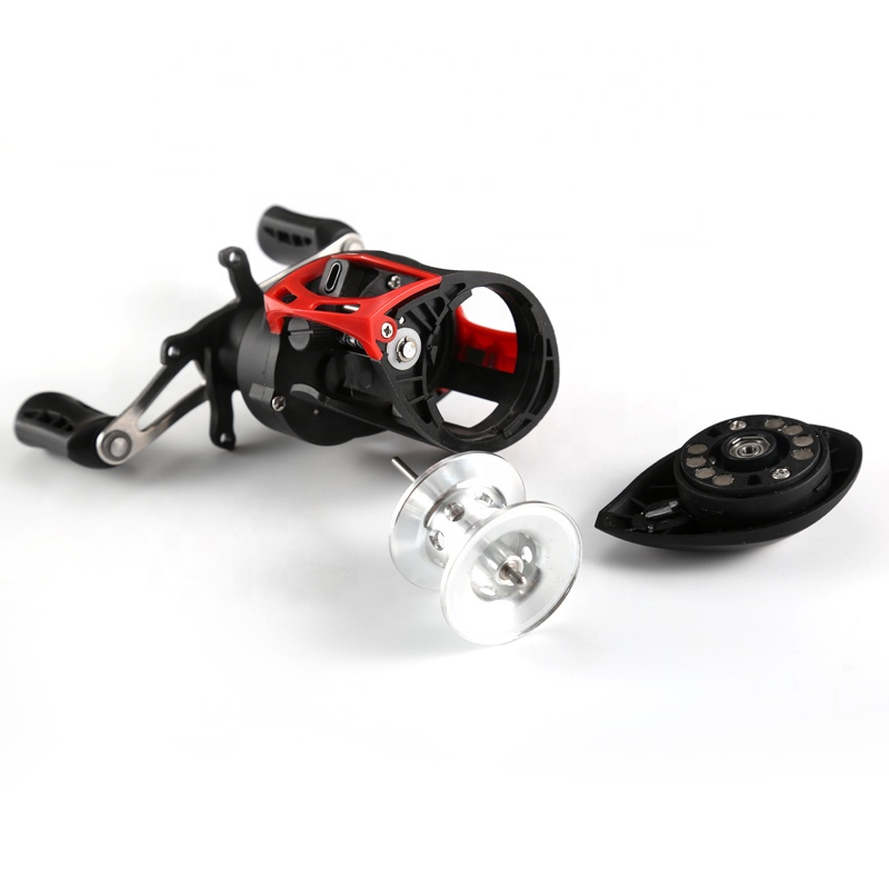 Paladin Right Hand Baitcasting low profile Fishing Reels for Bass